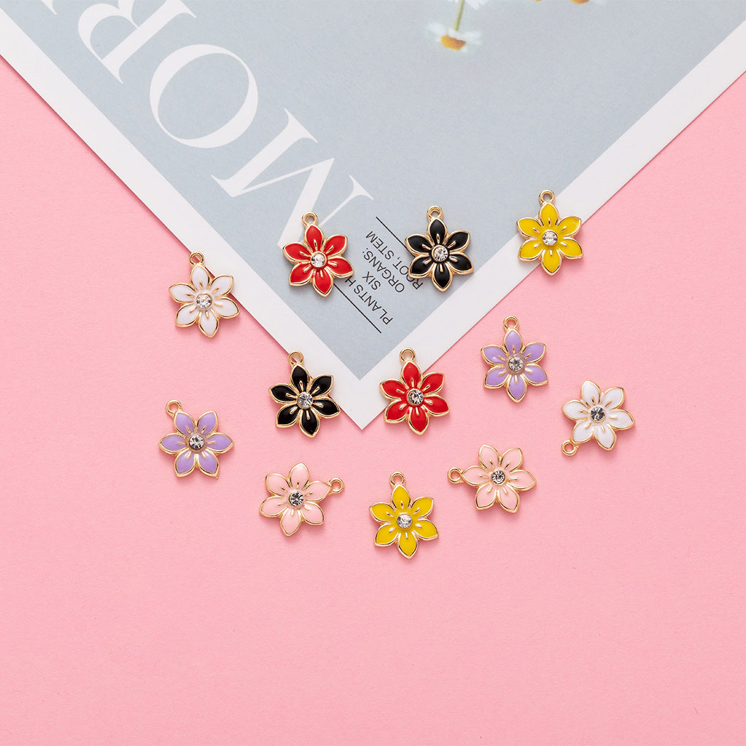 Z20 Hexapetalous Flower Charms(10pcs)