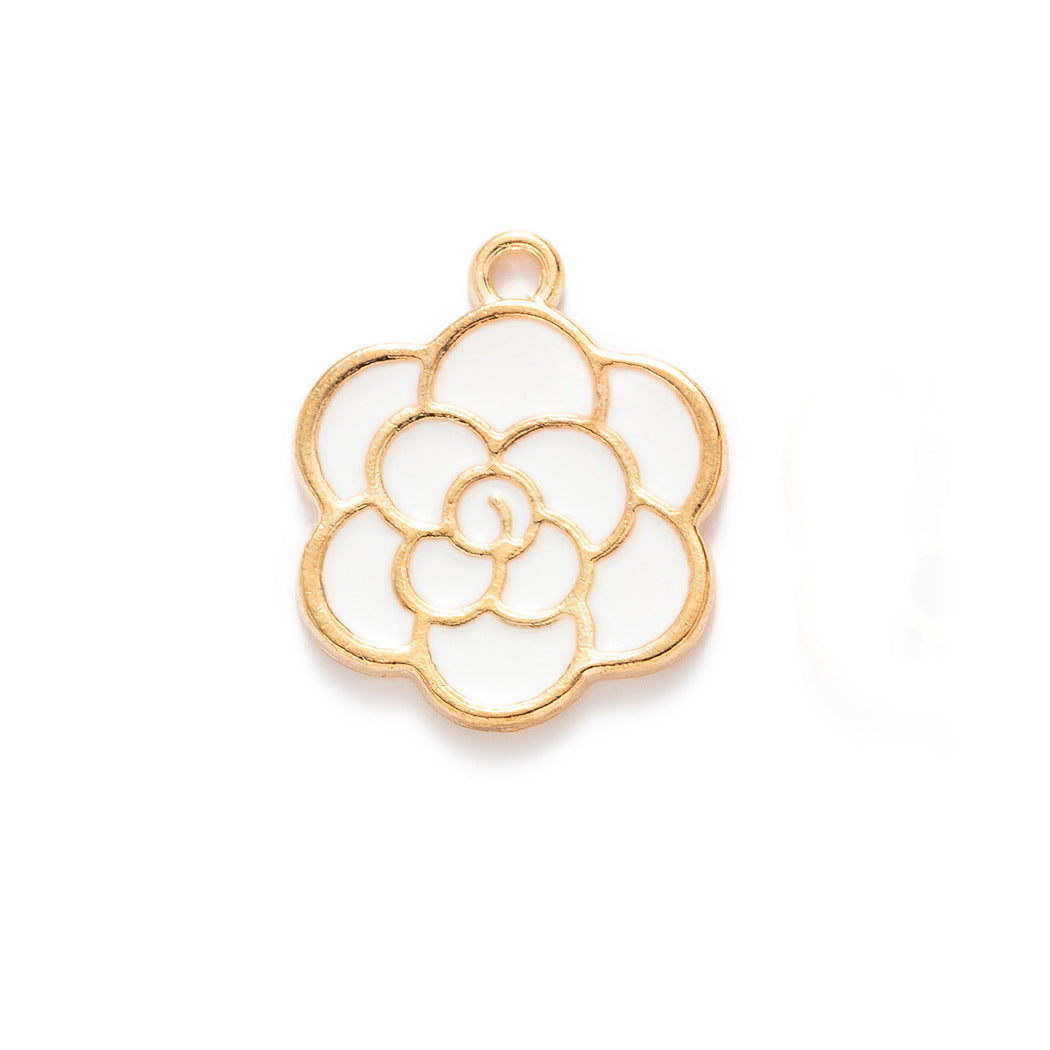 Z14 Peony Charms(10pcs)
