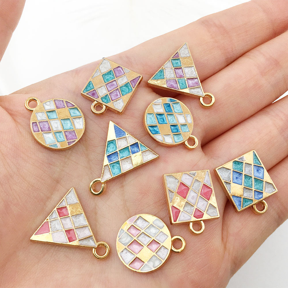 Z4 Geometry Charms(10pcs)