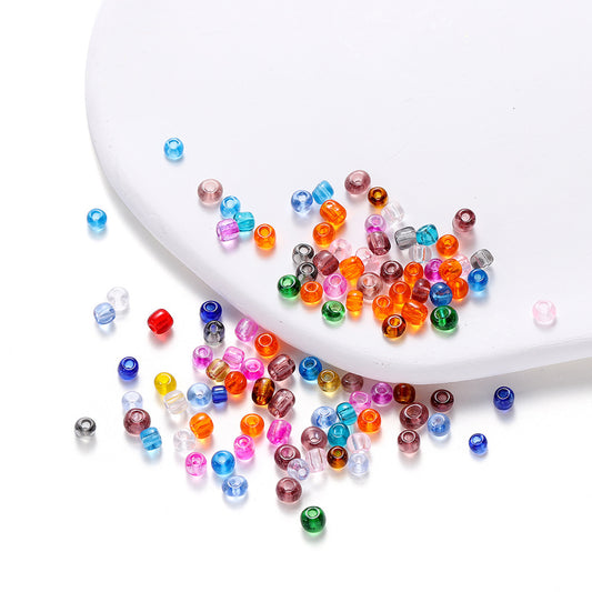Y24 Transparent Rice Beads(mix colors 300pcs)