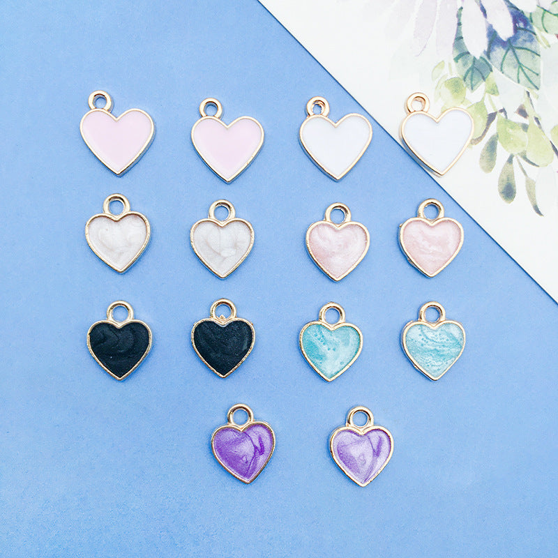 Z1 Heart Charms(10pcs)