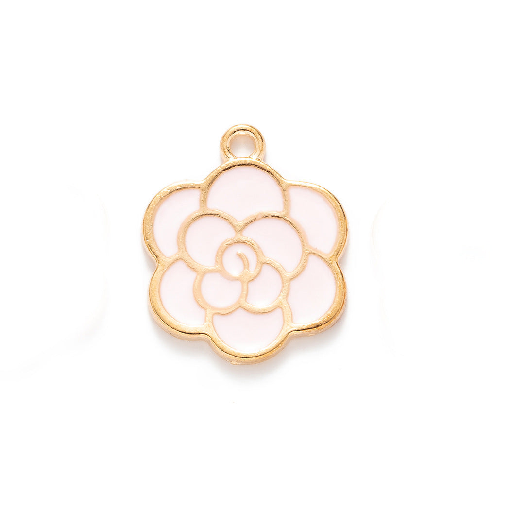 Z14 Peony Charms(10pcs)