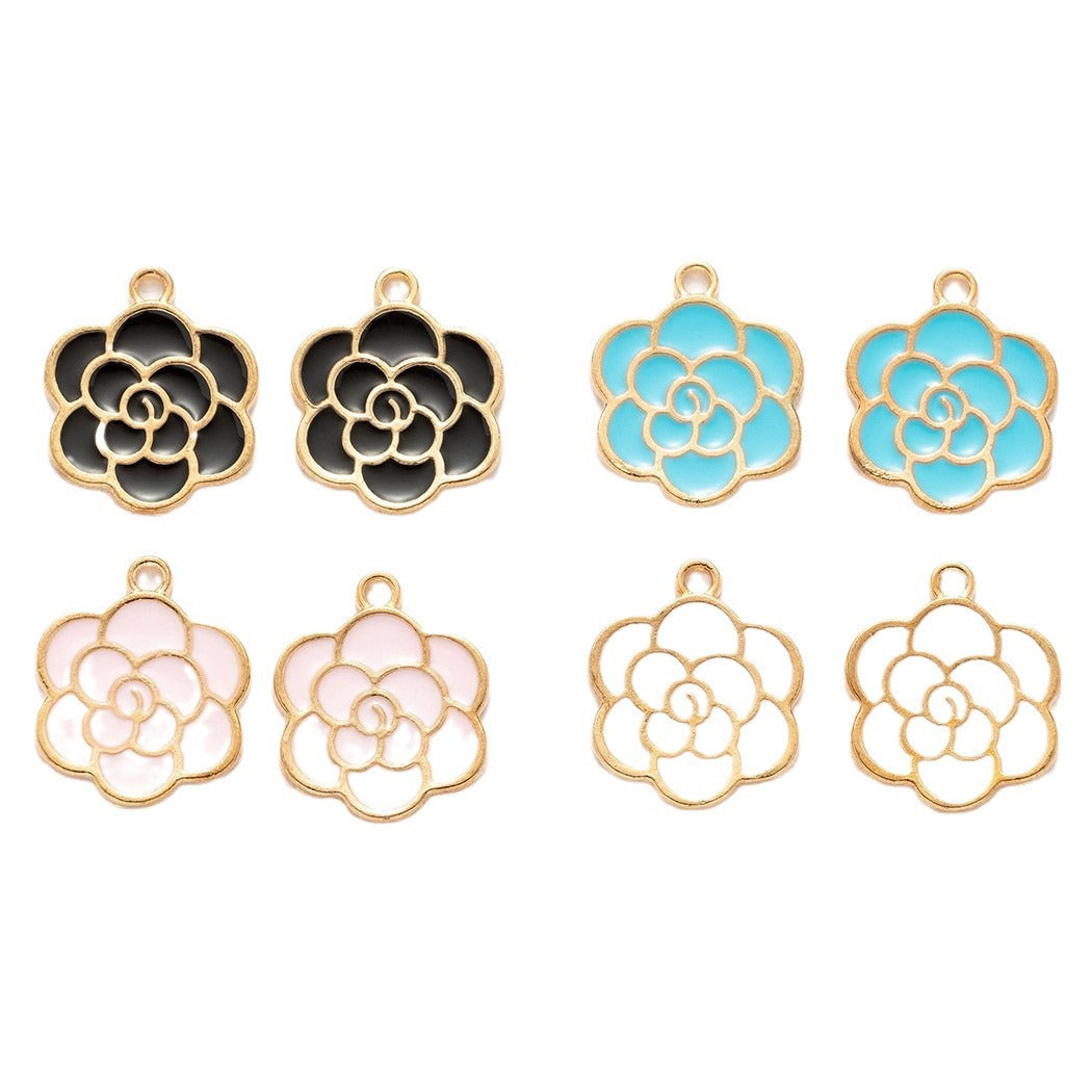Z14 Peony Charms(10pcs)