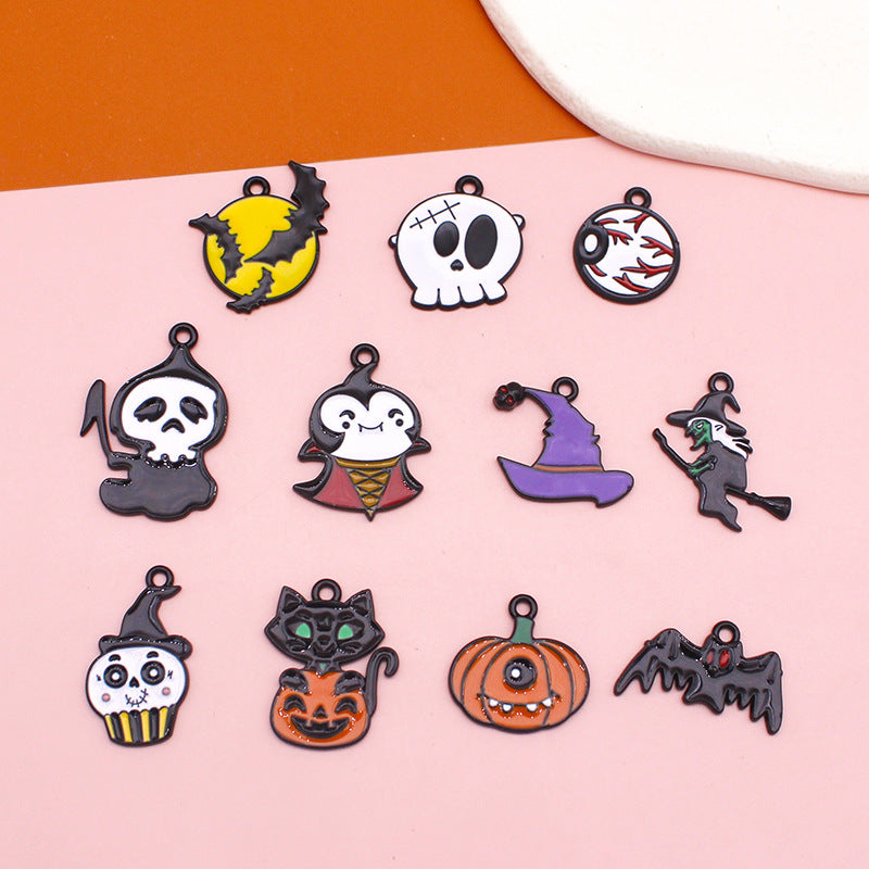 Z200 Halloween Charms(11pcs)