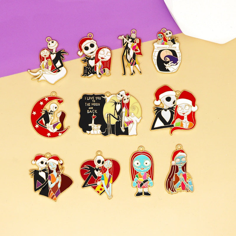 Z202 Halloween Charms(11pcs)