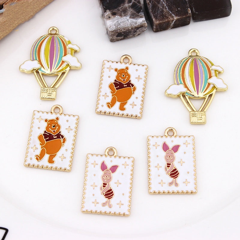 Z93 Winnie the Pooh Charms(10pcs)