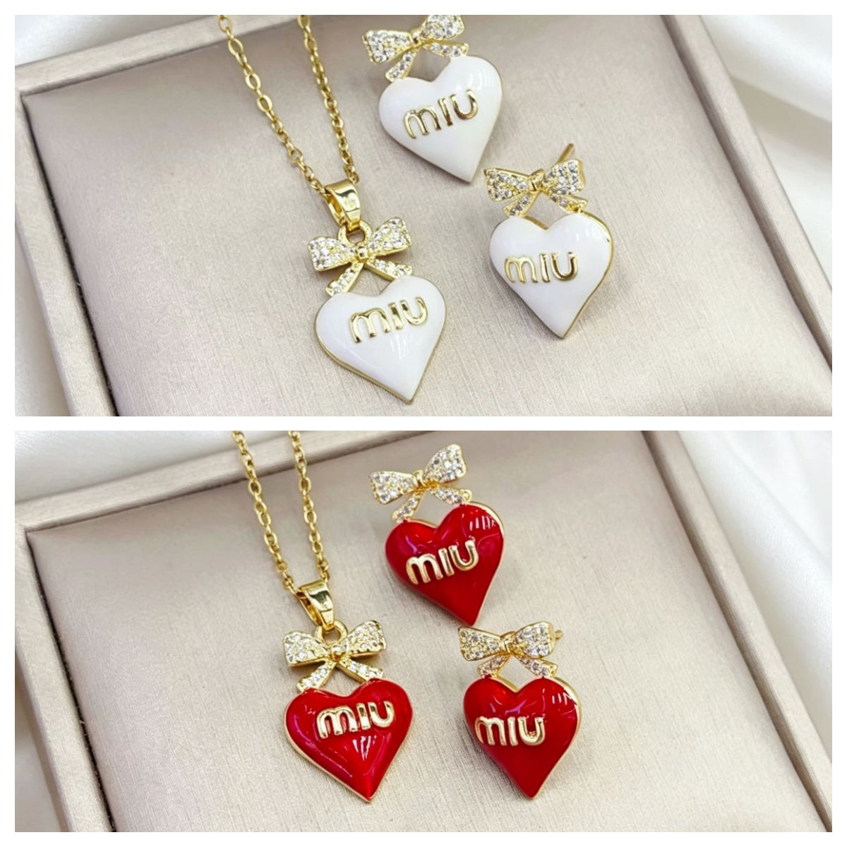 C5 MIU Necklace Earrings