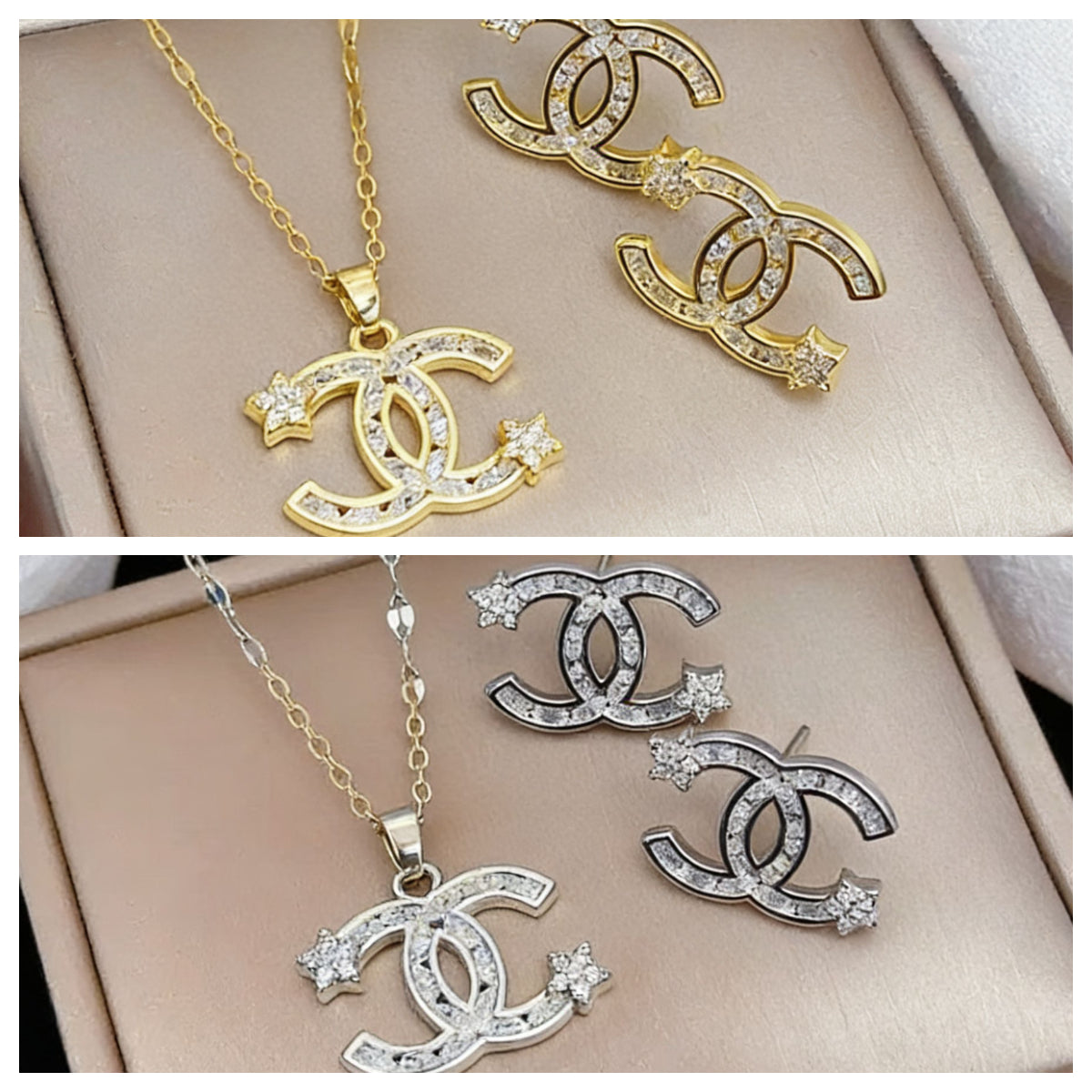 C9 CC Necklace Earrings