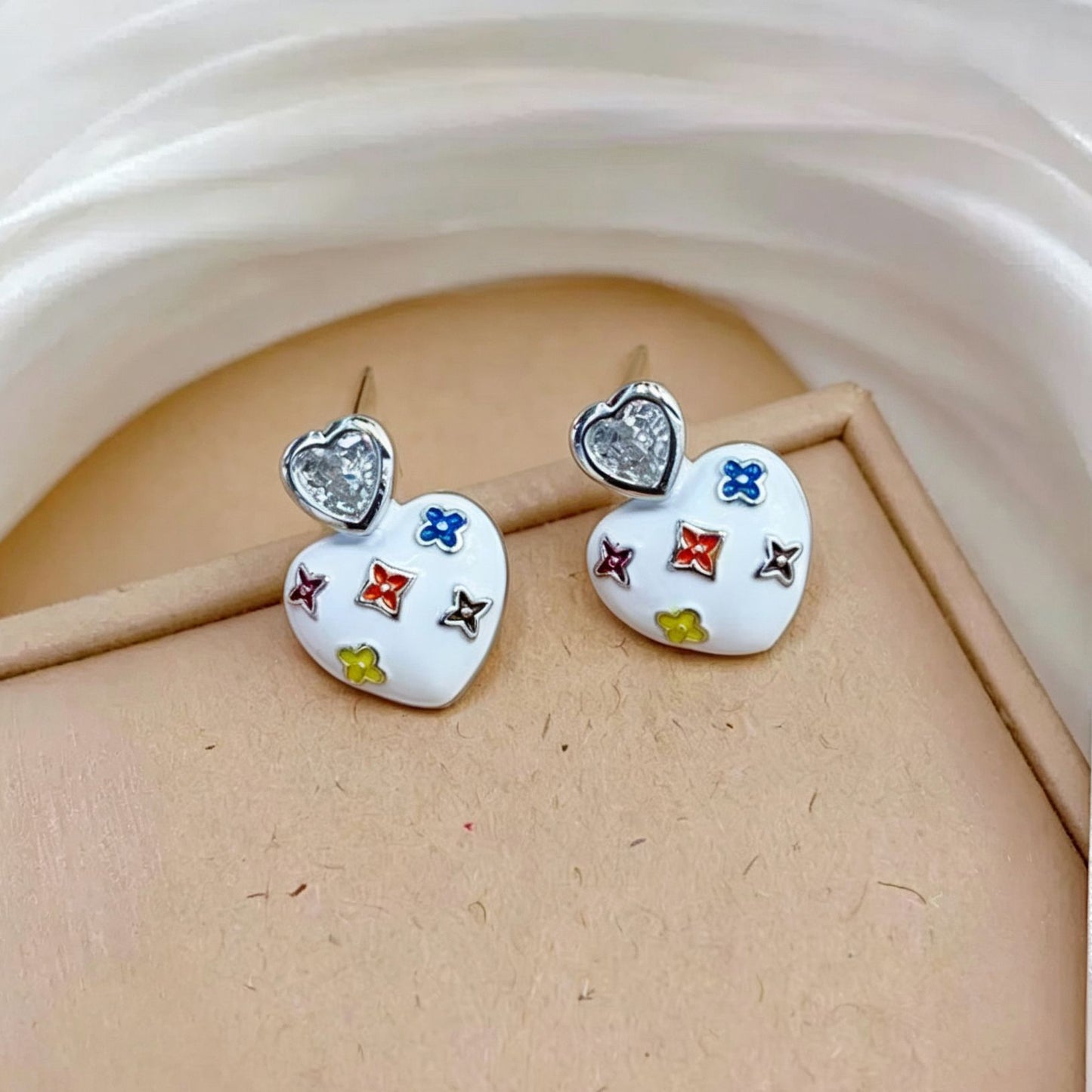 C67 LV Necklace Earrings