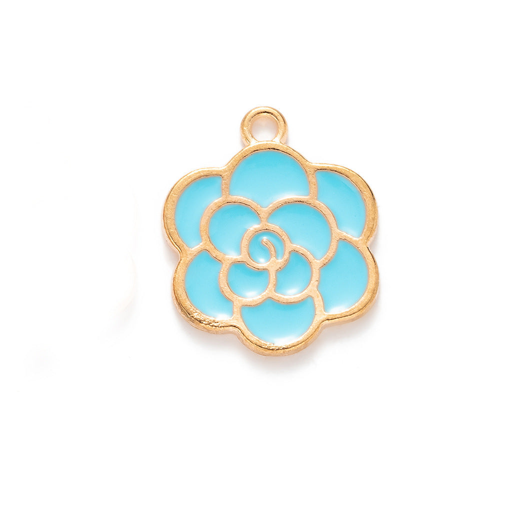 Z14 Peony Charms(10pcs)