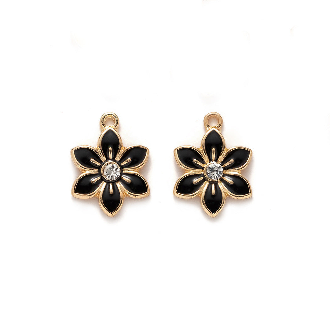 Z20 Hexapetalous Flower Charms(10pcs)