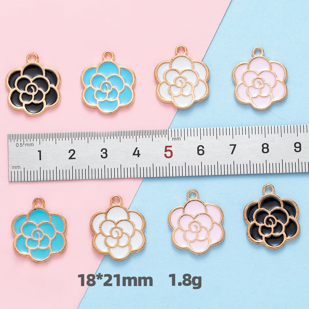 Z14 Peony Charms(10pcs)