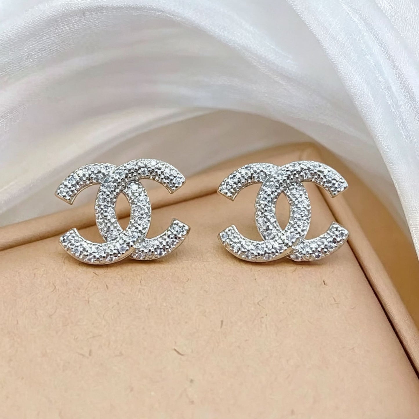 C45 CC Necklace Earrings