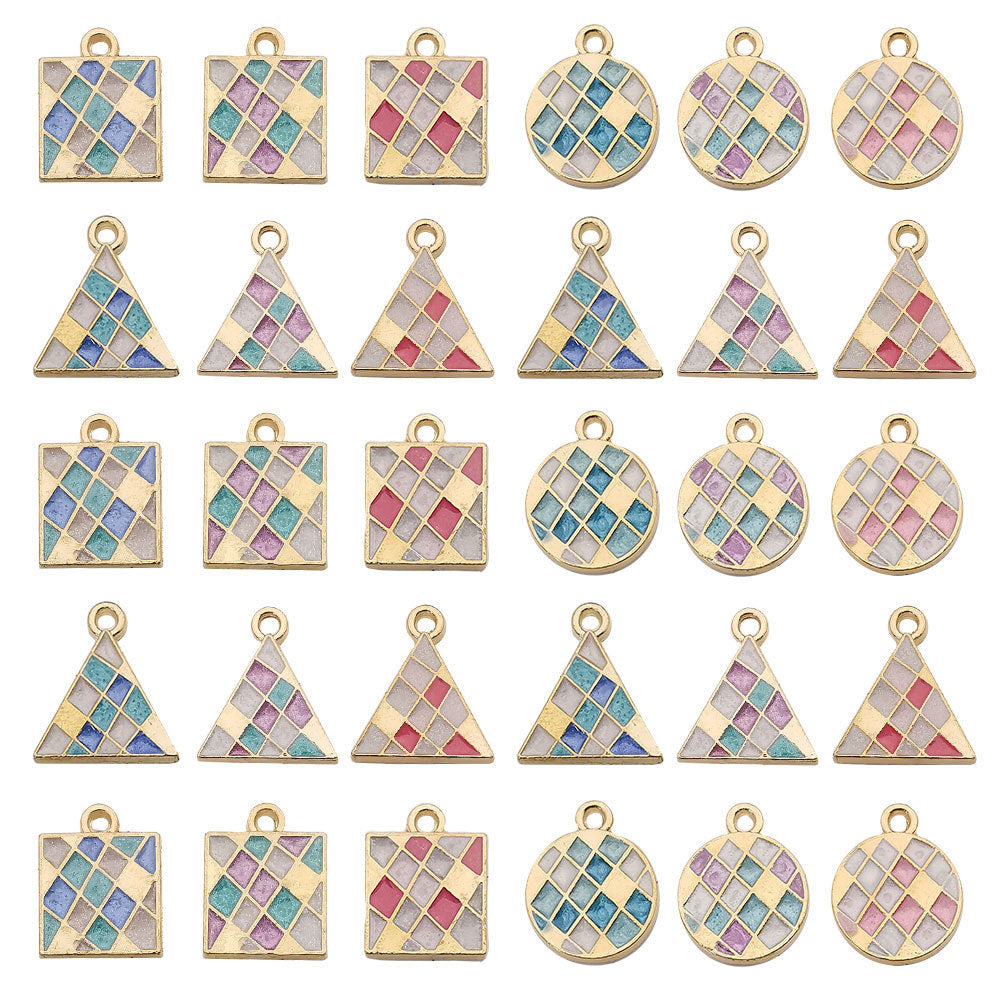 Z4 Geometry Charms(10pcs)