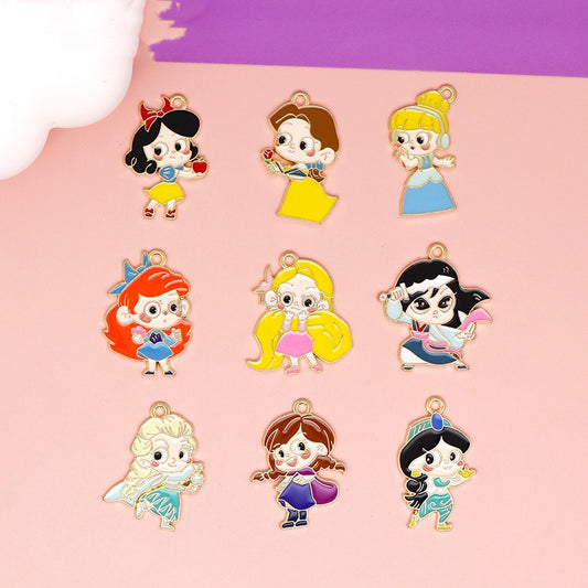 Z137 Princess Charms(10pcs)