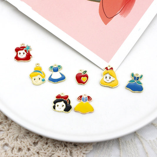 Z138 Princess Charms(10pcs)