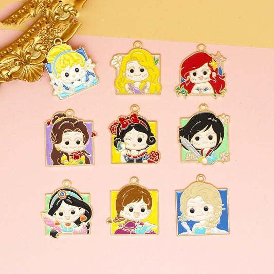 Z139 Princess Charms(10pcs)