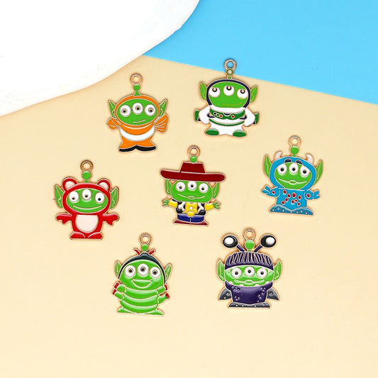 Z140 Three-eyed Boy Charms(10pcs)