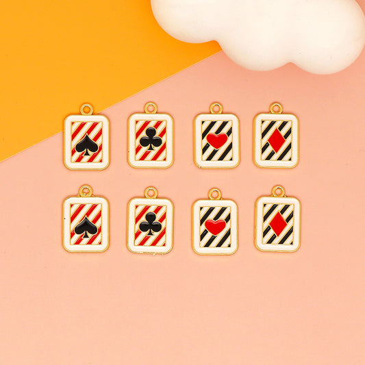 Z147 Poker Charms(10pcs)