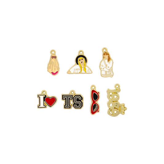 Z170 Taylor Swift Charms(10pcs)
