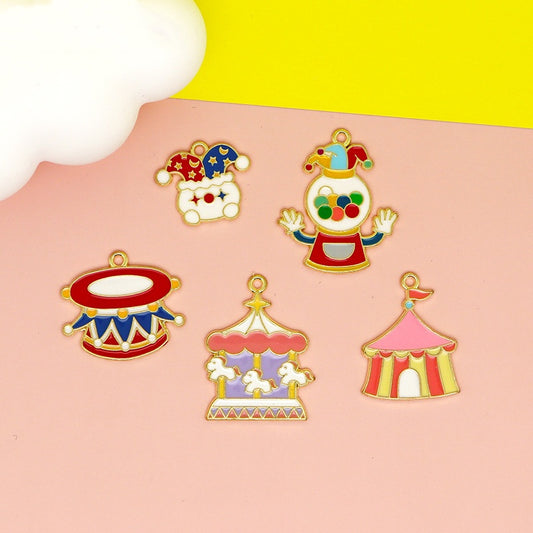 Z175 Clown Charms(10pcs)