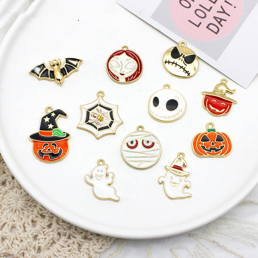 Z185 Halloween Charms(11pcs)