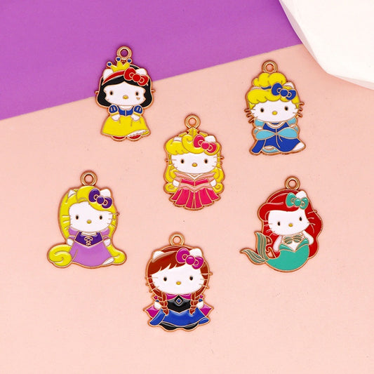 Z193 Hello Kitty Charms(10pcs)