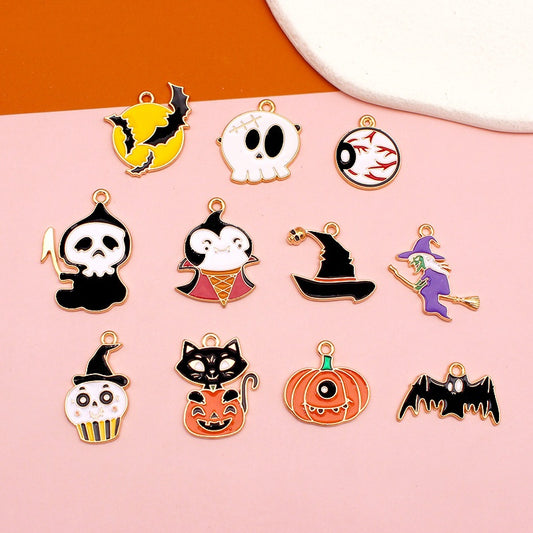 Z200 Halloween Charms(11pcs)