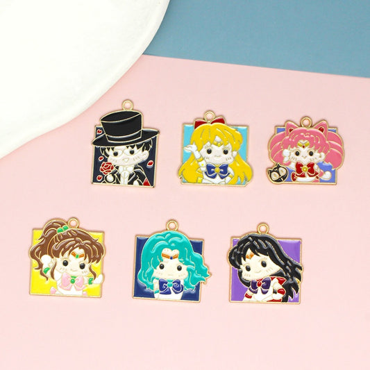 Z205 Sailor Moon Charms(10pcs)