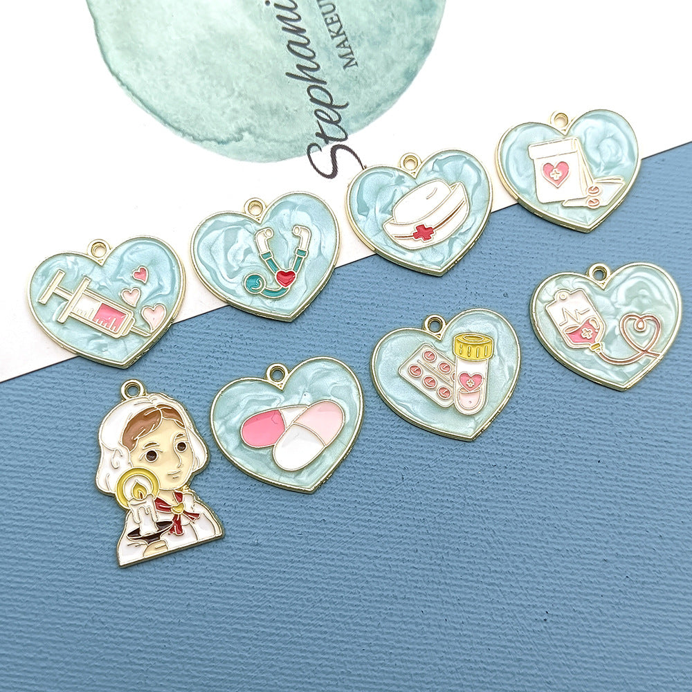 Z301 Nurse Charms(10pcs)