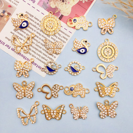 Z328 Butterfly Charms(10pcs)