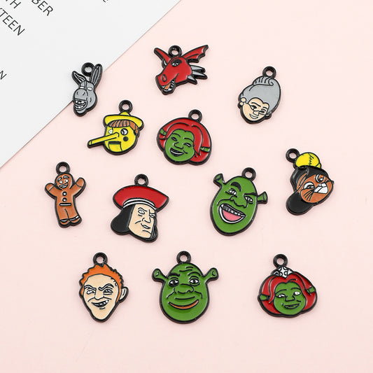 Z336 Shrek Charms(10pcs)