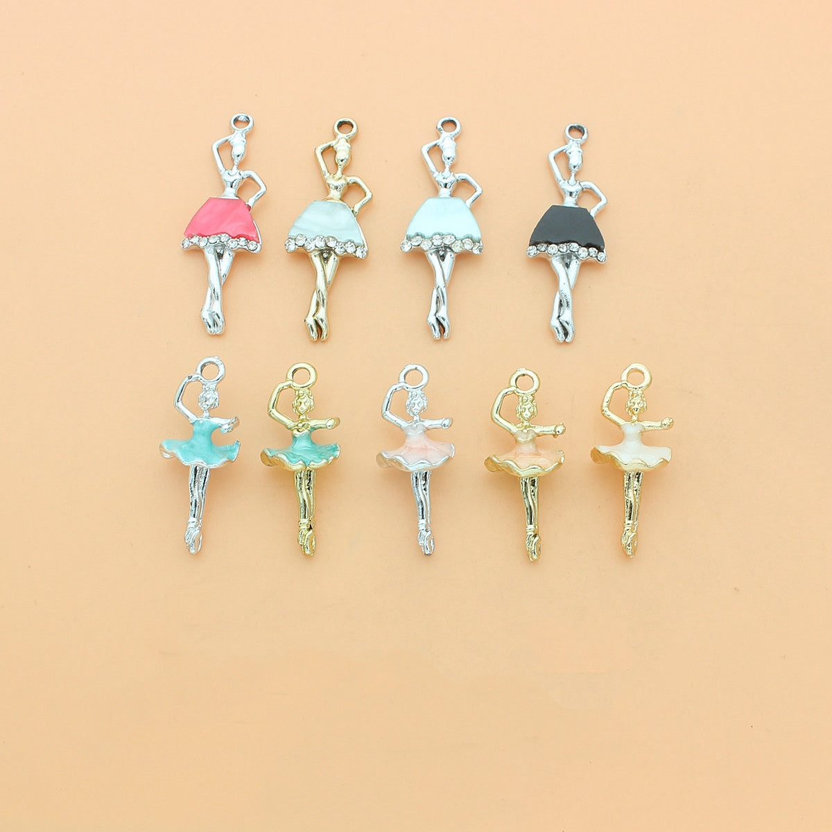 Z340 Ballet Dancer Charms(10pcs)