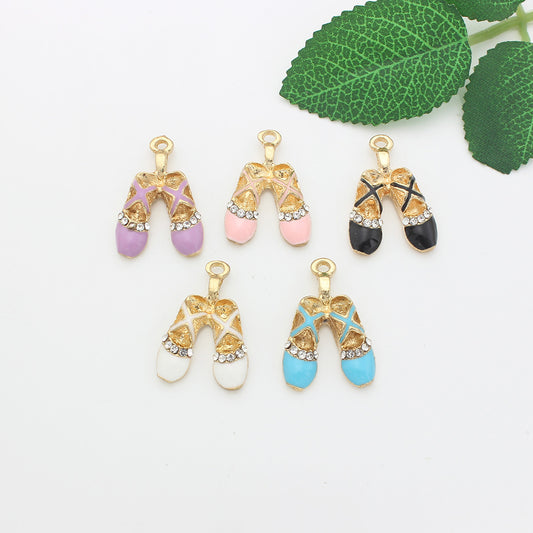 Z342 Ballet Shoes Charms(10pcs)